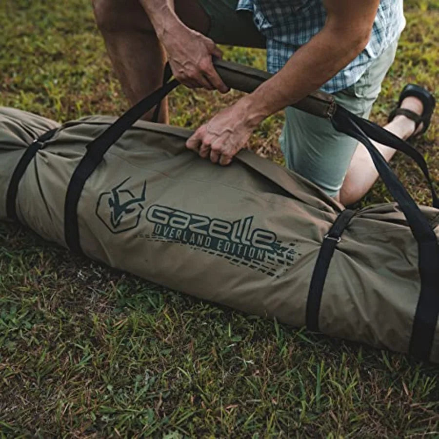 Pop-Up Portable Camping Hub Tent Easy Instant Set up in 90 Seconds Alpine Green/Moss 4-Pers