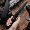 Tactical Fixed Blade Survival Knife for Camping