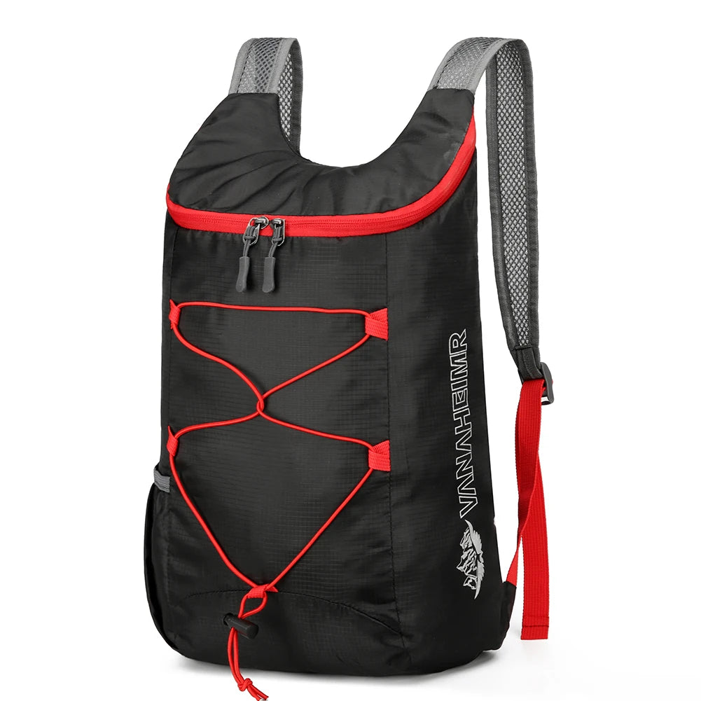 Multifunctional Outdoor Folding High Density Lightweight Waterproof Nylon Fabric Daypack for Male Female