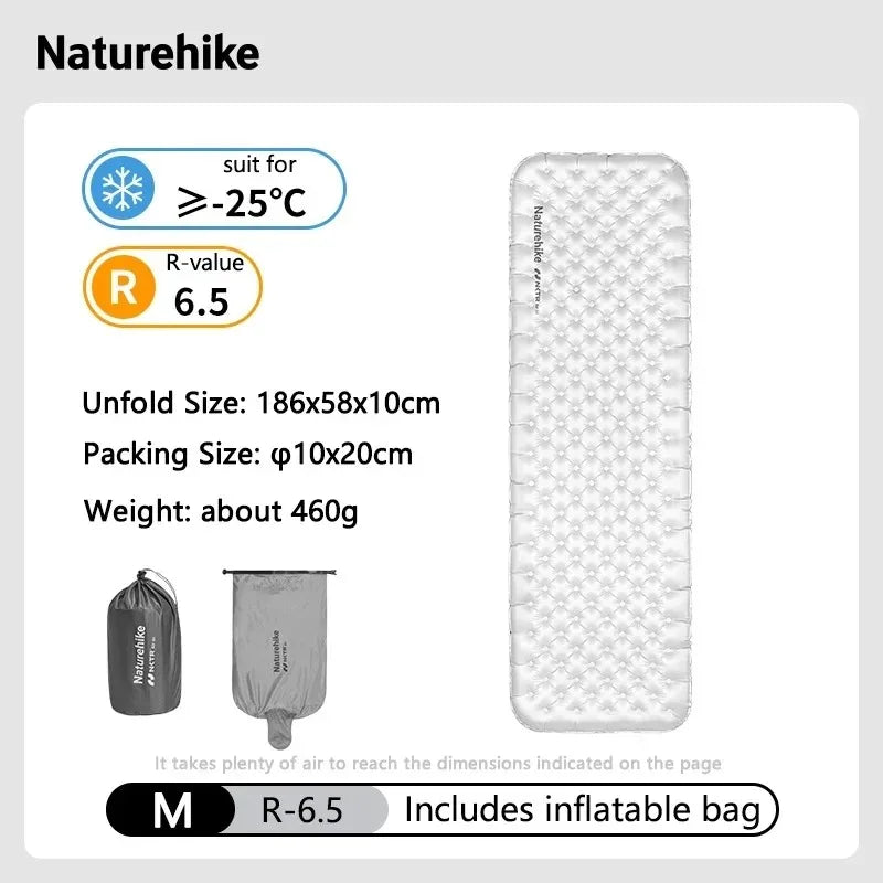 10cm Thickened Ultralight Air Mattress for Camping