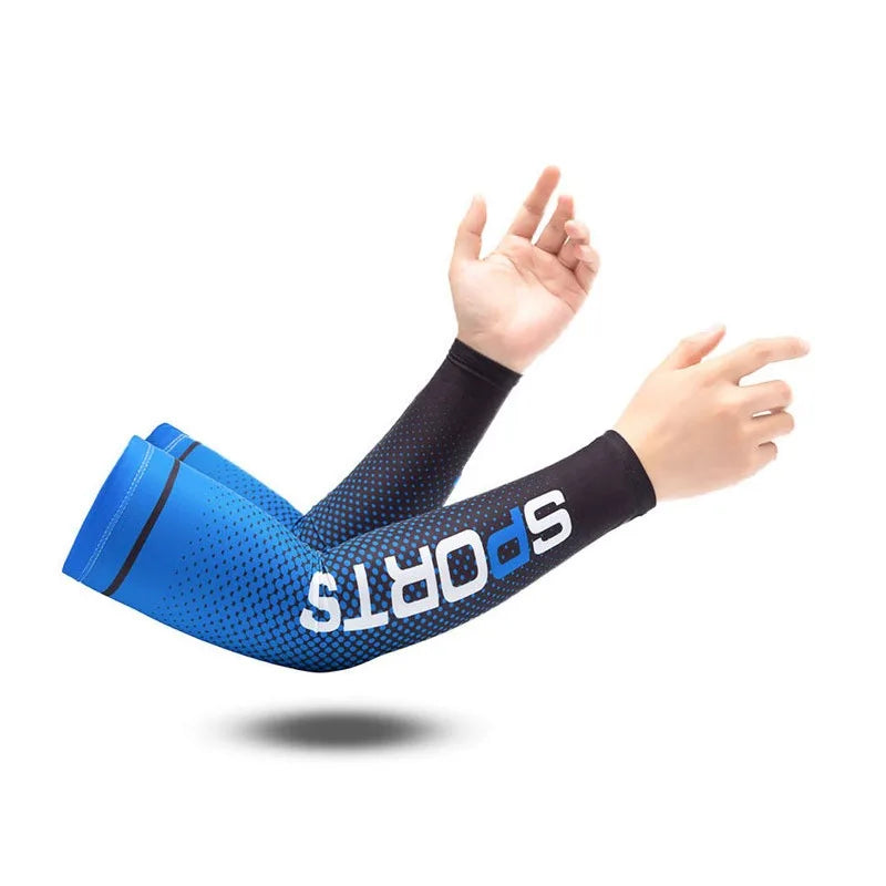 Summer Protection Includes 1 Pair Arm Sleeve for Outdoor Cycling Breathable Ice Silk Cooling Mask from China