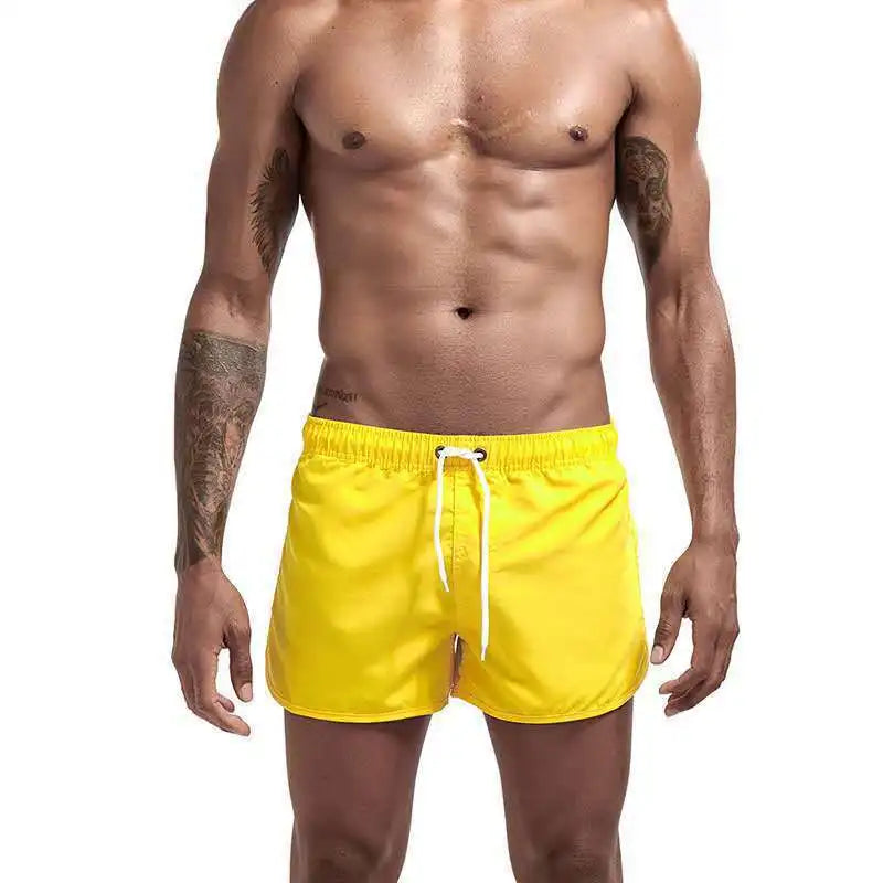 New Swimsuit Summer Swimwear Men Swimsuit 2025 Swimming Trunks Short Quick-drying Sexy Mens Swim Briefs Beach Shorts