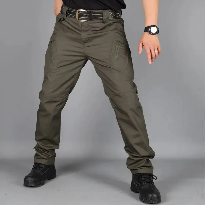 Military Tactical Pants Cargo Men Waterproof Trousers Casual Pants Wear-resistant Multi-pocket Outdoor Hiking Work Trousers Male from China