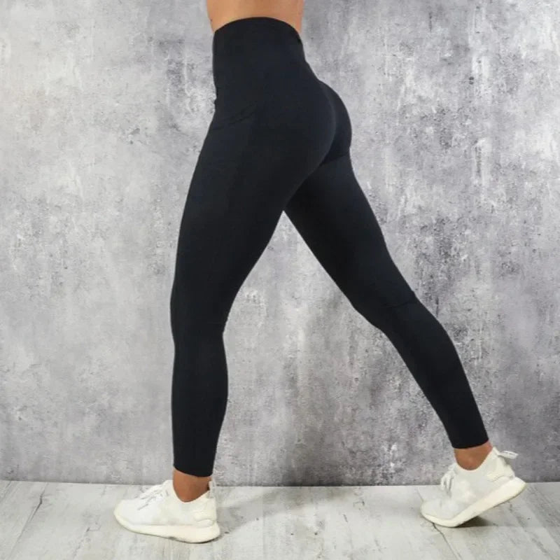Fitness Women Leggings High Waist Skinny Pants