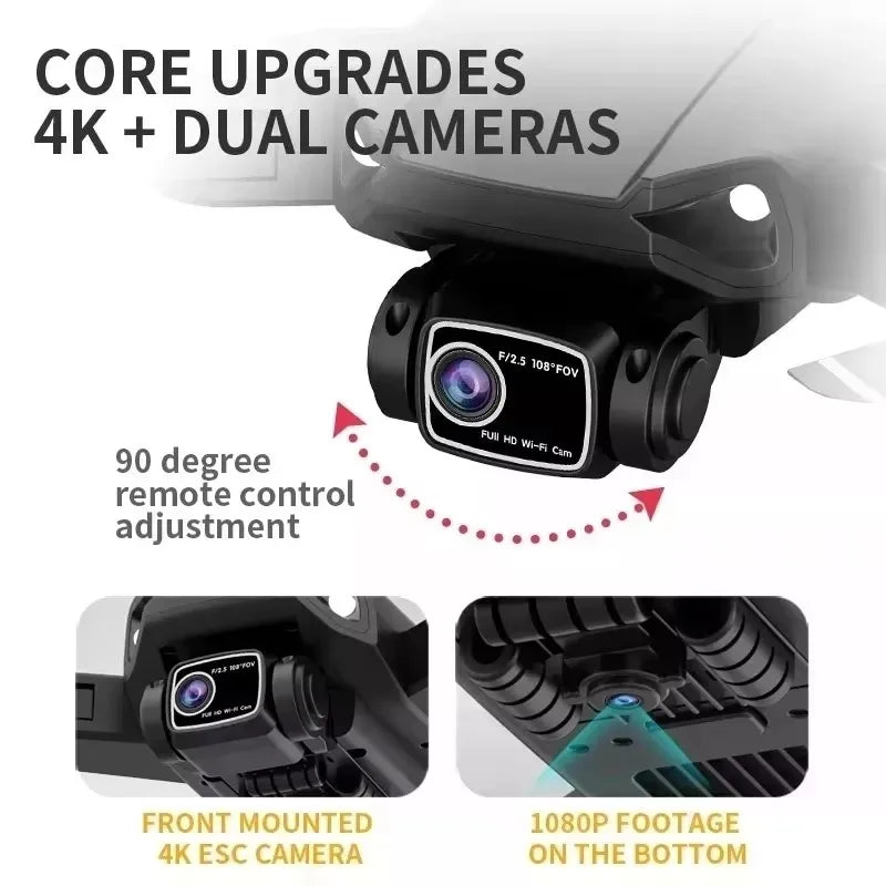 LYZRC L900 Pro SE MAX Drone 4K Professional Dual HD Camera GPS 5G WIFI 360° Obstacle Avoidance Brushless Motor Rc FPV Quadcopter from China