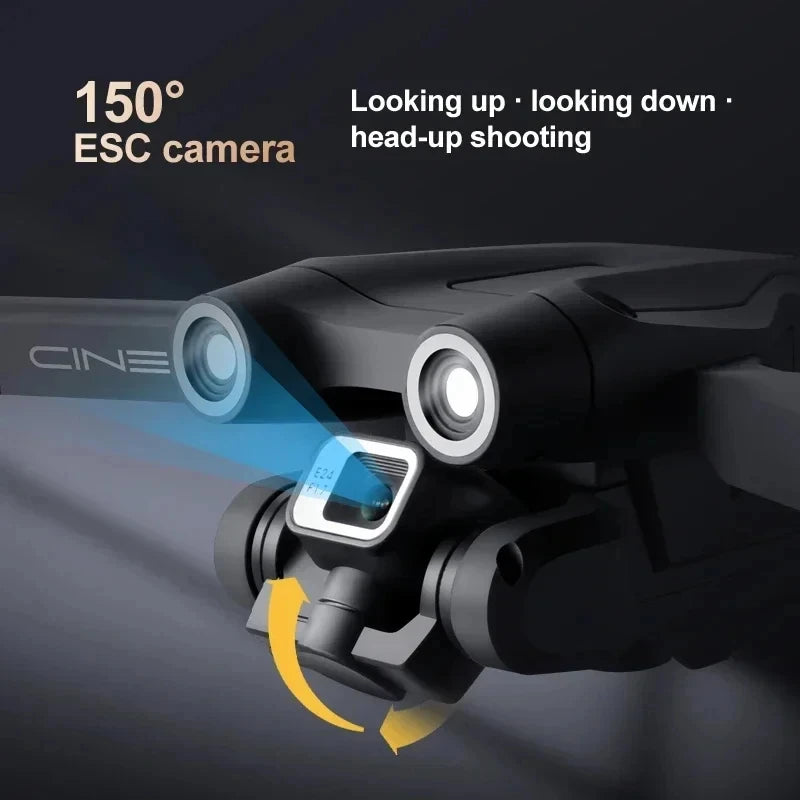 GPS Brushless 8K HD Dual Camera Drone with Obstacle Avoidance and 9000M RC Distance