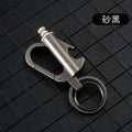 Keychain Lighter Multi Function Refillable Waterproof Flint Fire Starter and Bottle Opener