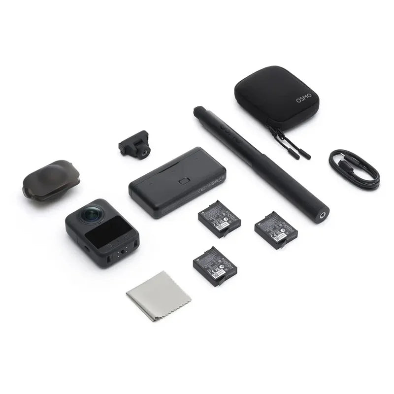 1-Inch 8K 360° Video Camera with 4K/120fps & 170° Boost Video and HDR image sensor