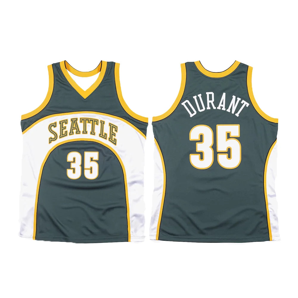 Men's Seattle SuperSonics (Star Players) Retro/Classic Basketball Jersey