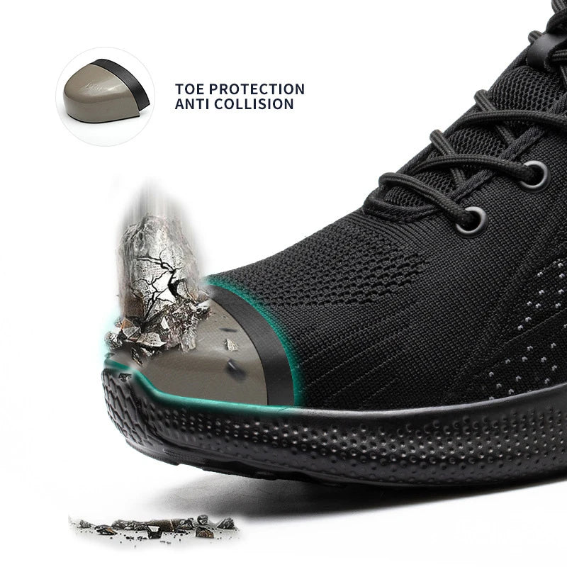 High top Steel Toe Safety Shoes for Men and Women