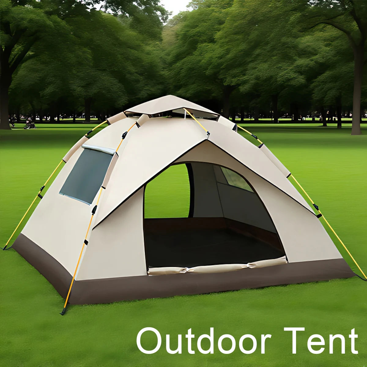 2-4 Person Waterproof Sunscreen Outdoor Folding Tent Quick Automatic Opening