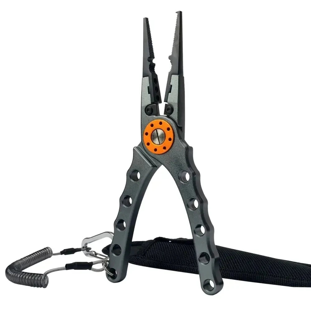 Fishing Pliers Line Cutter Multifunctional Scissors and Hook Remover