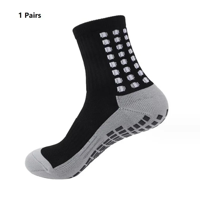 Grip Soccer Socks Anti Slip Non Slip Men's Athletic Socks for Football Basketball Sports, 1/10/12/20 Pair 2025 from China