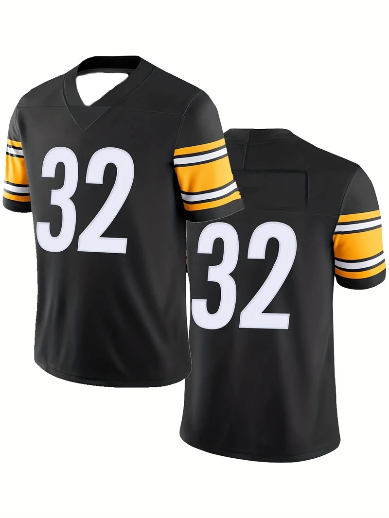 Sport Football Jersey Free Custom Name Numder Jersey Personalized Printed Team Tshirt Quick-dry Breathability Football T-Shirt