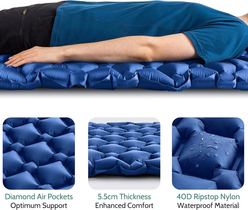 Sleeping Pad Ultralight Air Cushion Camping Inflatable Mat