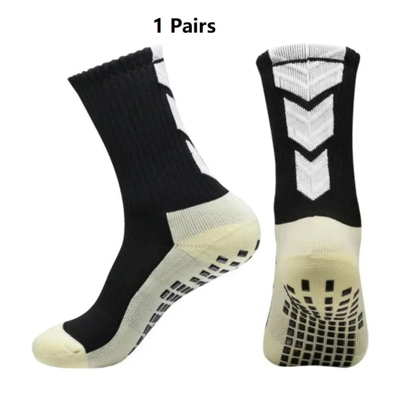 Grip Soccer Socks Anti Slip Non Slip Men's Athletic Socks for Football Basketball Sports, 1/10/12/20 Pair 2025 from China