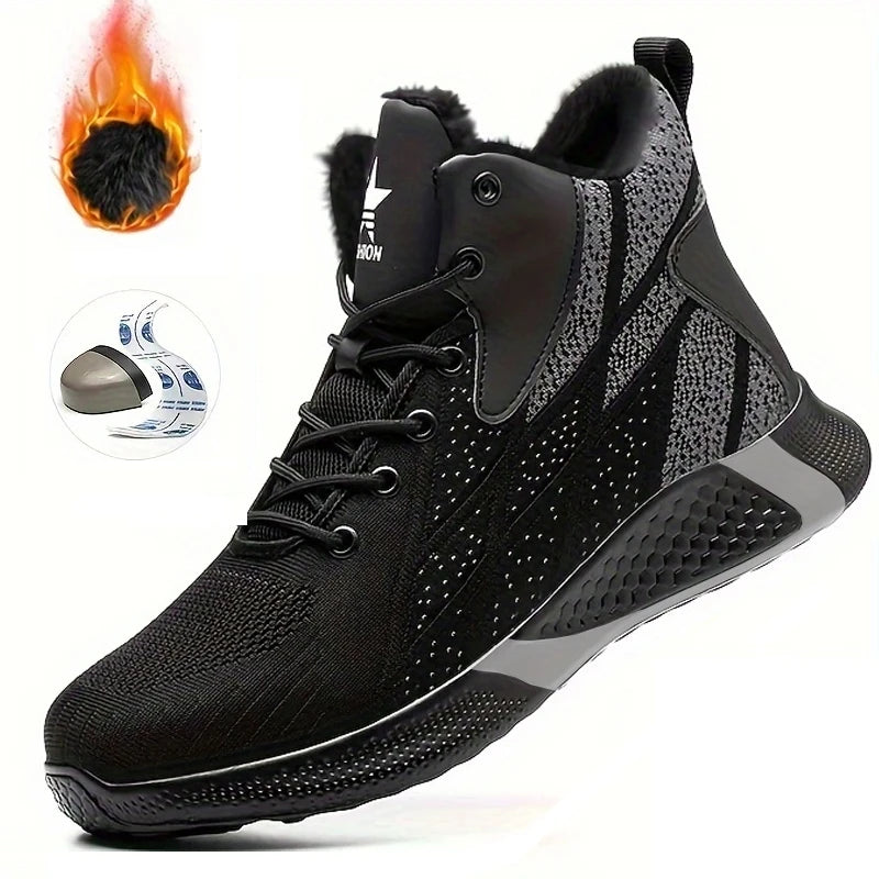 High top Steel Toe Safety Shoes for Men and Women