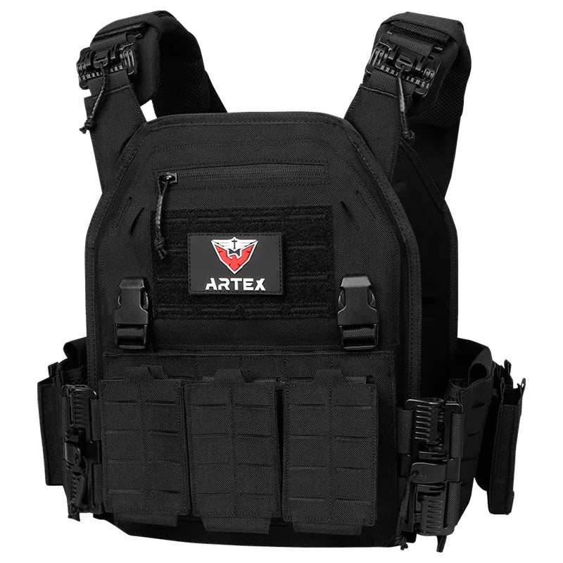Quick detachable light laser cut tactical vest