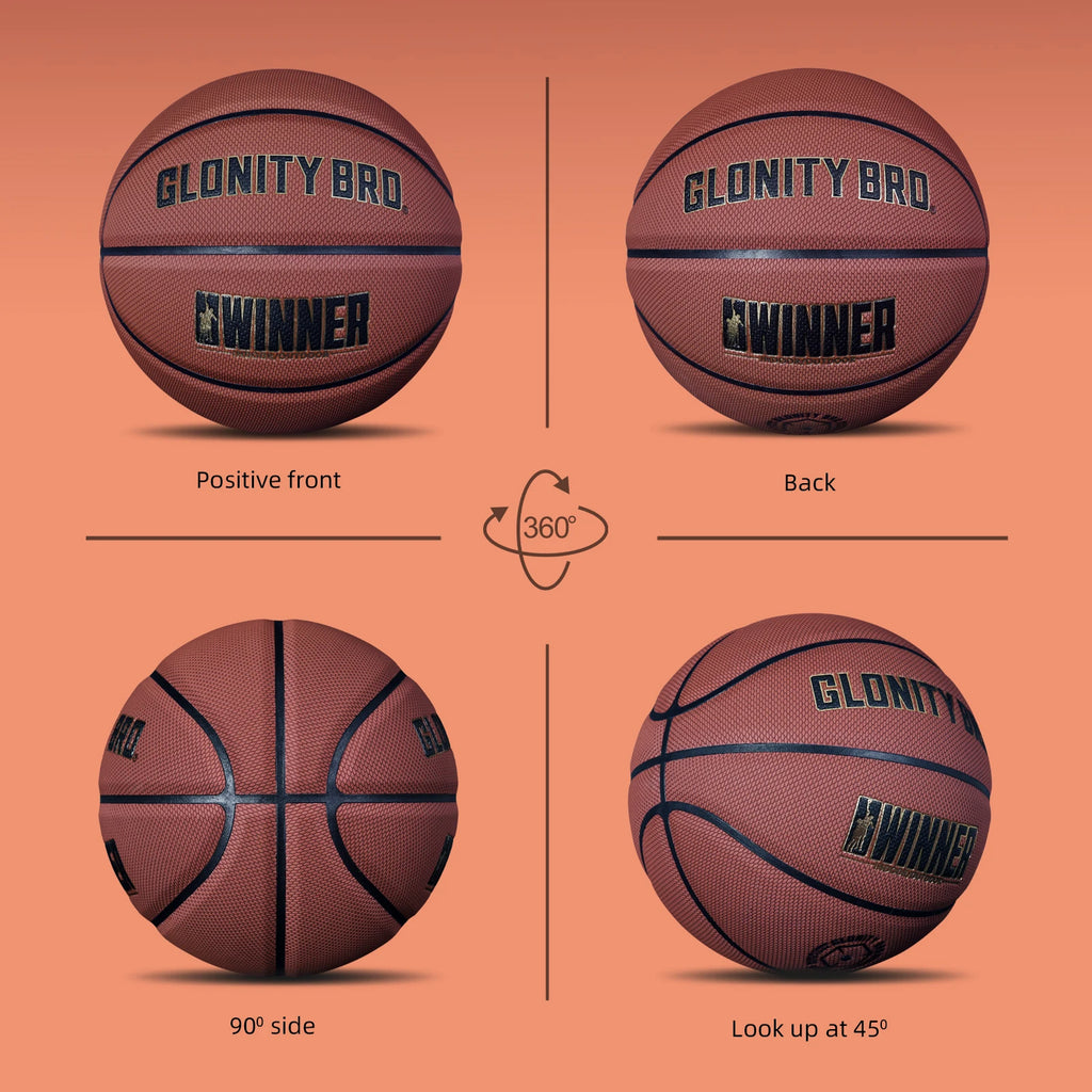 Basketball Non-Slip Standard Size 7/6/5 Soft Wear Resistant PU Leather Outdoor/Indoor