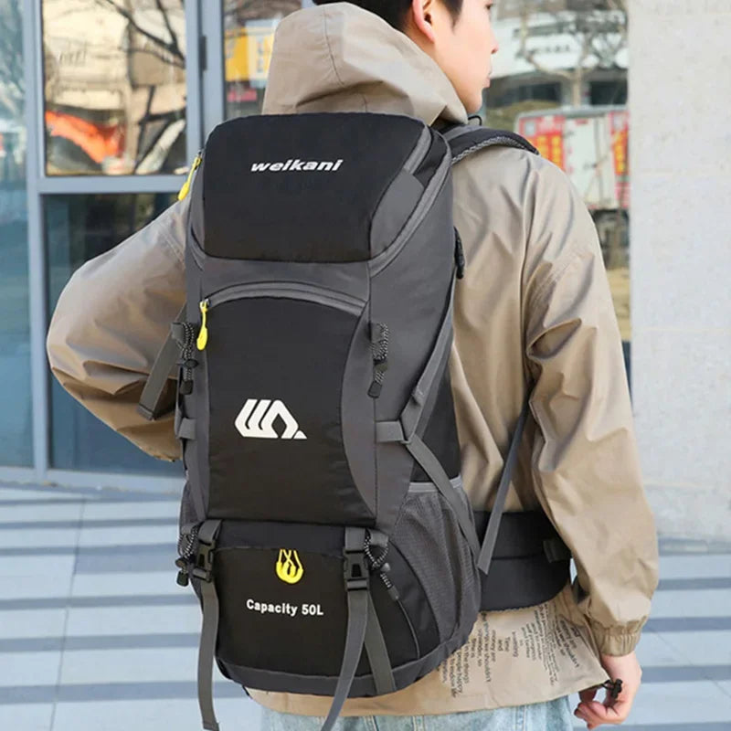 Men's 50L Large Capacity Travel Backpack