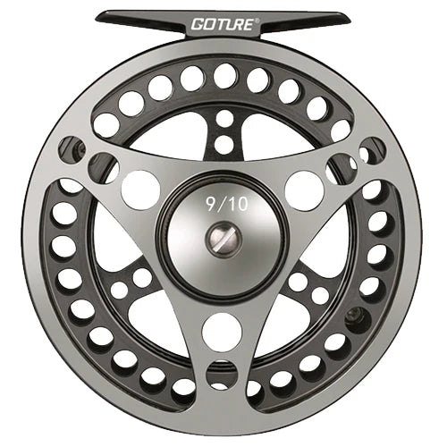 Goture Fly Fishing Reel 3/4 5/6 7/8 9/10 2+1BB Max Drag 8kg Lightweight CNC-machined Large Arbor Left/Right Fly Reel+Spare Spool from China