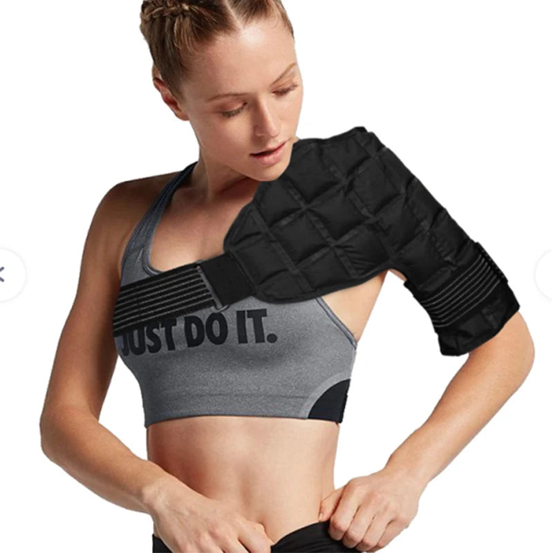 Self-absorbing Shoulder and Neck Hot and Cold Ice Pain Relief Support