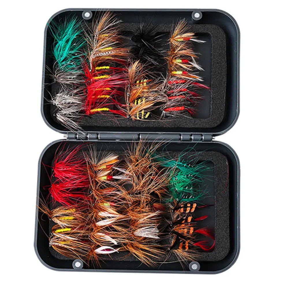60/41pcs Bionic Fly Hook Set