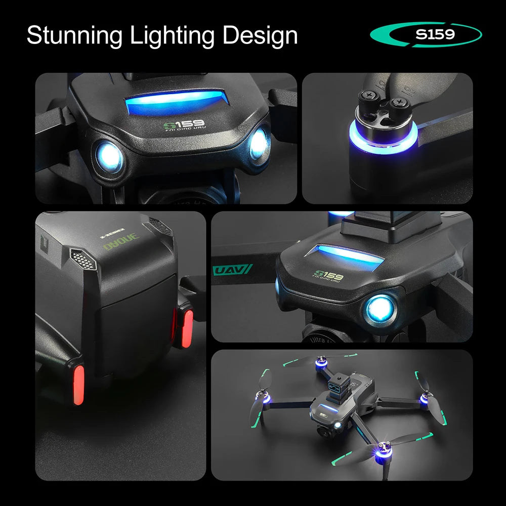 GPS Return Drone 8K HD Dual Camera