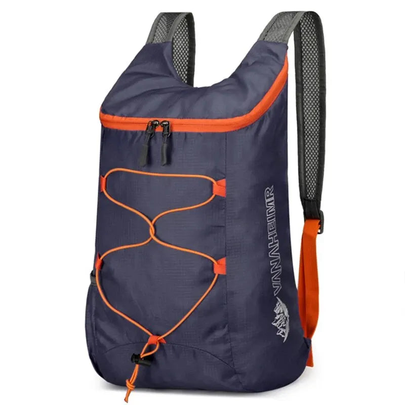 Multifunctional Outdoor Folding High Density Lightweight Waterproof Nylon Fabric Backpack