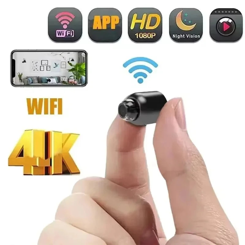 Mini Camera 1080P Clear Night Vision Lightweight Portable Premium Cams Motion Detection Wireless Surveillance Protection Camera from China