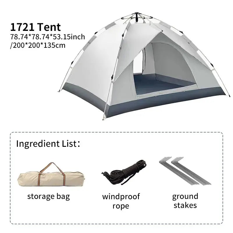 Outdoor Rain Proof Sun Proof Portable Folding Tent Fully Automatic Quick Opening Tent