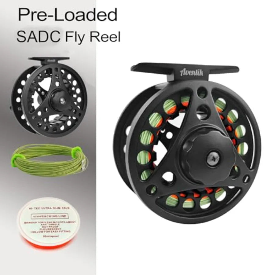 Extreme Fly Fishing Rod and Reel Combo Kit