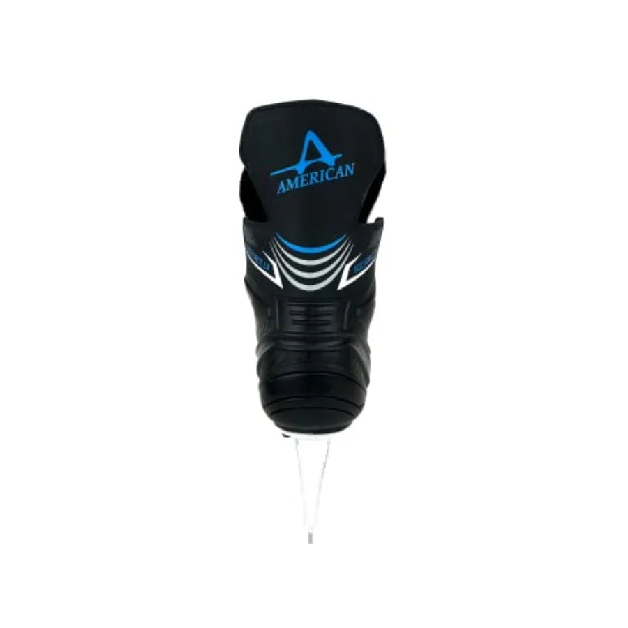 American Athletic Ice Force Hockey Skates for Men - Lightweight Ice Skates with Reinforced Ankle Support