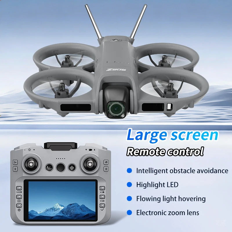 Lenovo Z906 Drone 8K Aerial HD Intelligent Avoiding Obstacle with Larger Screen Remote Control Folding Brushless Power GPS Drone from China