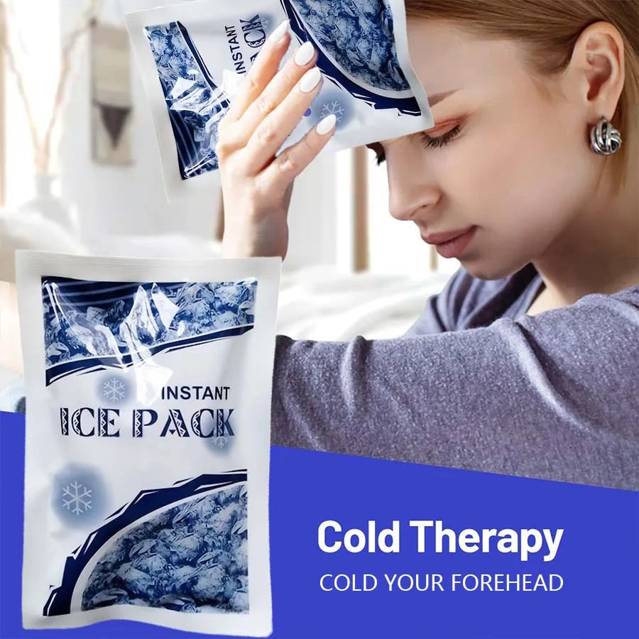 Instant Cold Pack Disposable Ice Packs for Injuries Swelling Inflammation Perfect for First aid Kit (from China)