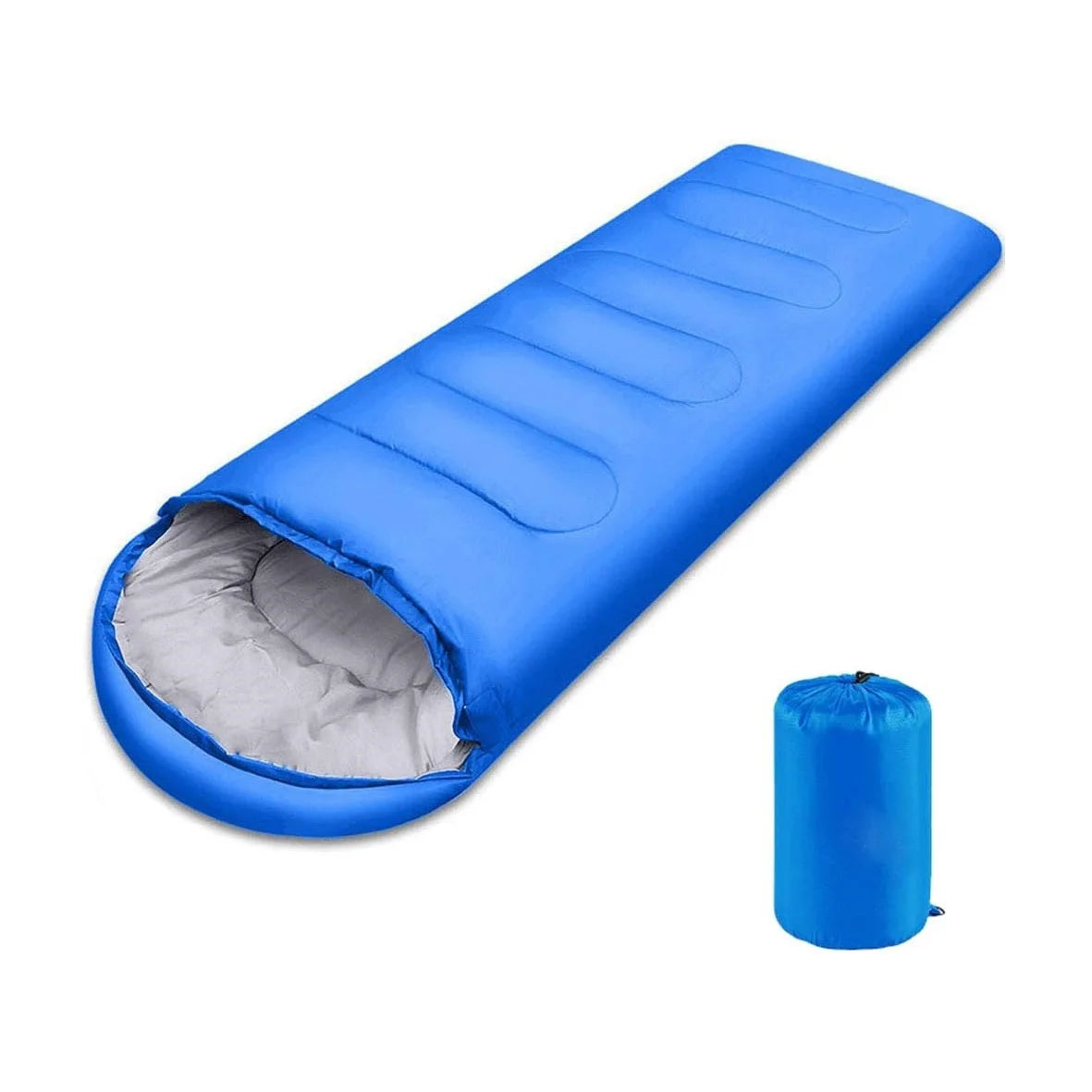 Camping Sleeping Bag Envelope Cap Spring Summer Autumn Outdoor Hiking Single Sleeping  (5-20 Degree)