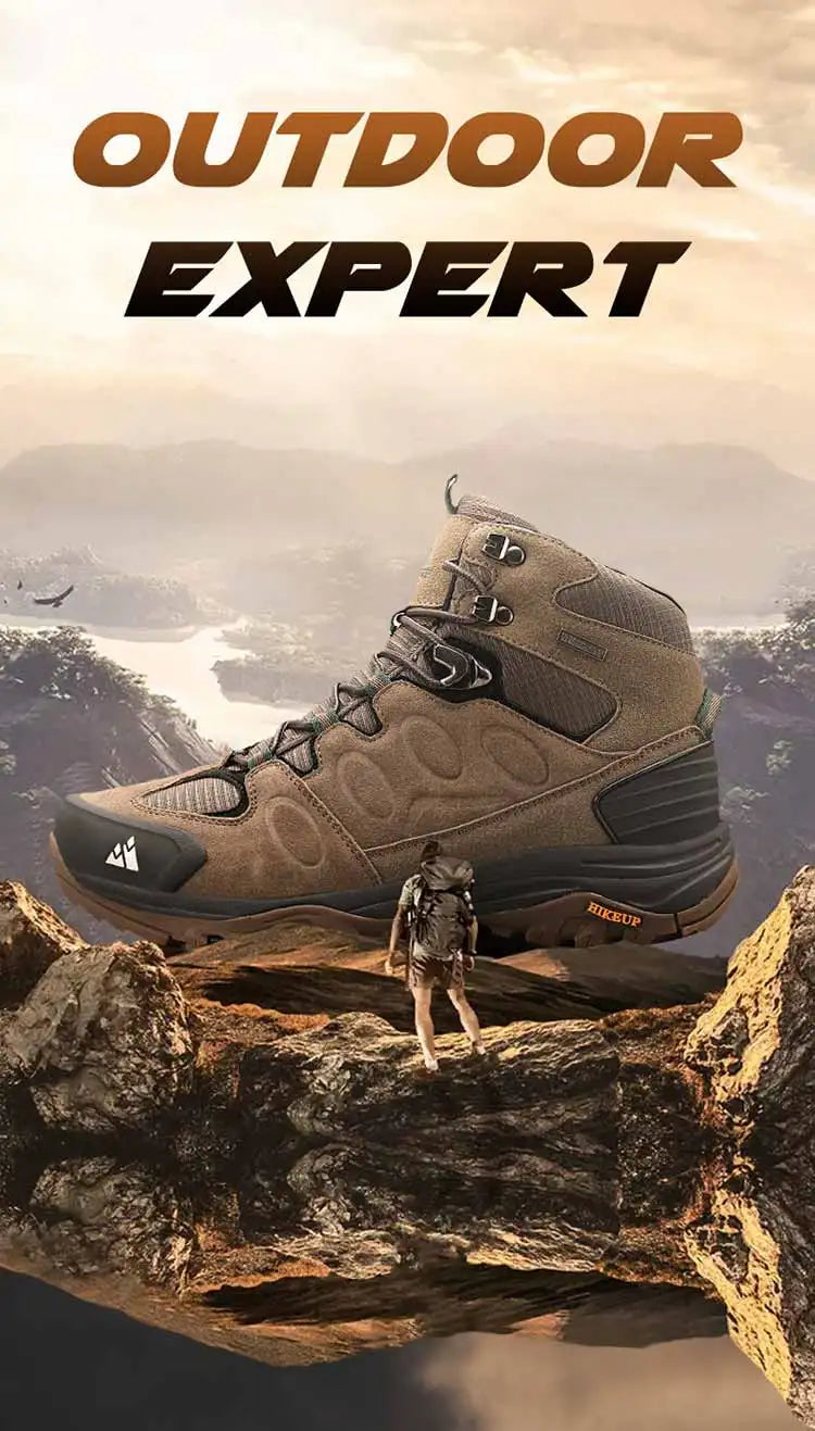 High-Top Men Hiking Boots