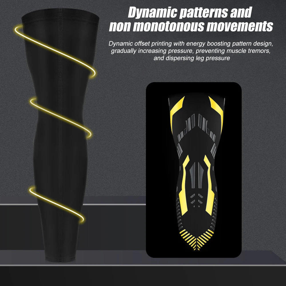 1/2PCS Knee Brace with Knee & Calf Pads, Thigh Compression and Leg Sleeve Protection