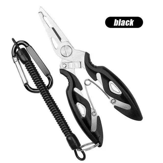 Fishing Pliers Line Cutter Multifunctional Scissors and Hook Remover