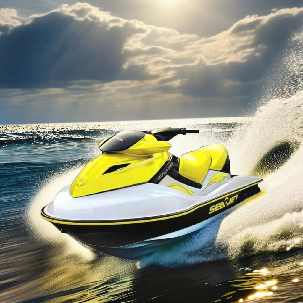 1400cc Personal Watercraft Motorboats Professional Fiberglass 4 Stroke Engine Jet Ski