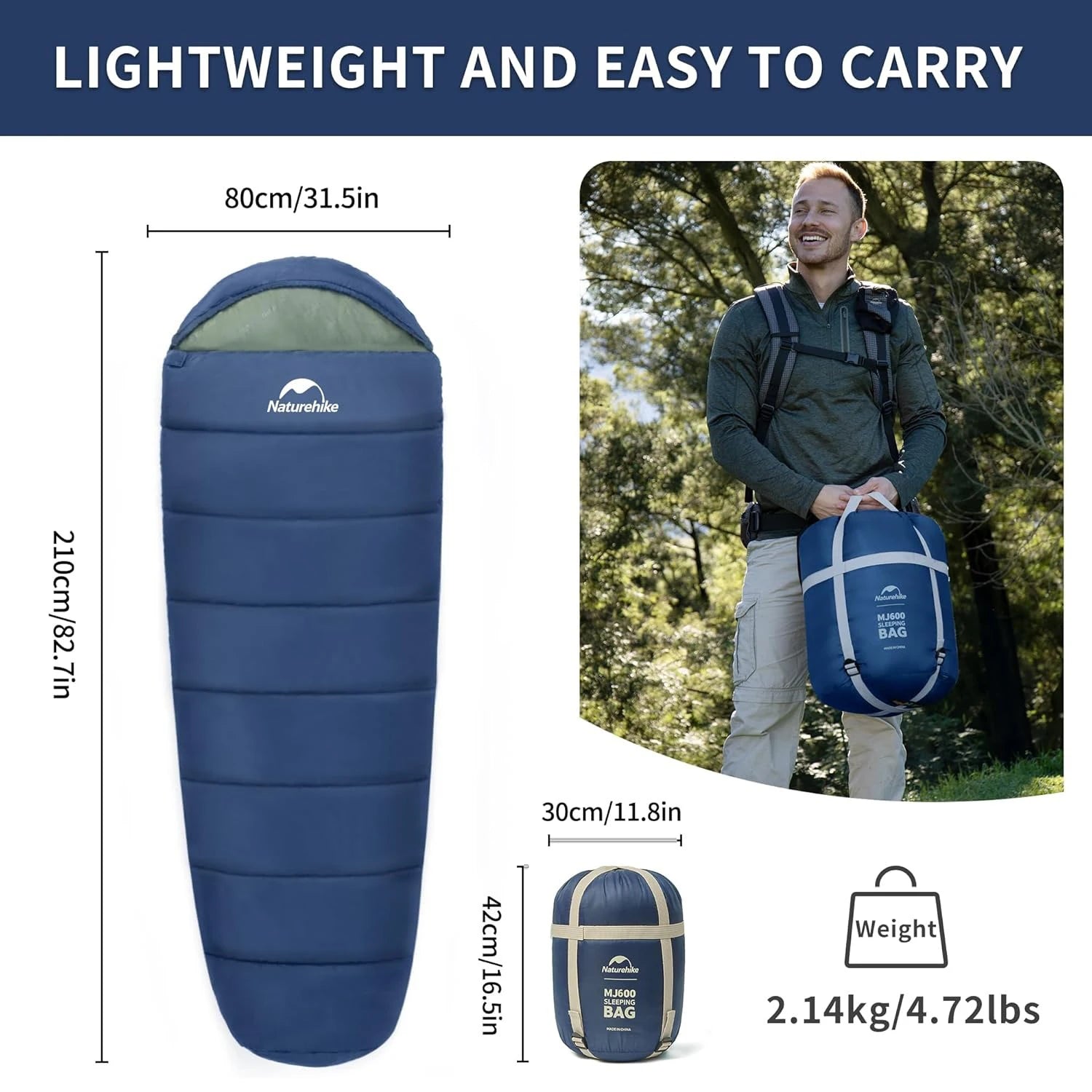 Mummy Ultra Winter Warm Cotton Sleeping Bags