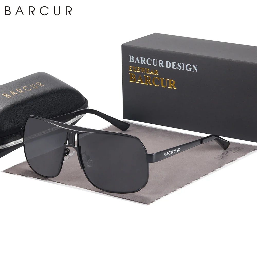 BARCUR Polarized Sports Sunglasses for Men – UV Protection for Fishing, Driving, Hiking & Outdoor Activities