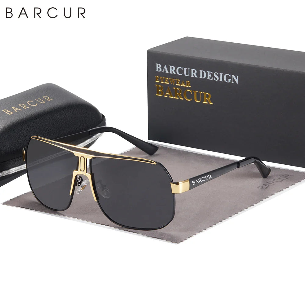 BARCUR Polarized Sports Sunglasses for Men – UV Protection for Fishing, Driving, Hiking & Outdoor Activities