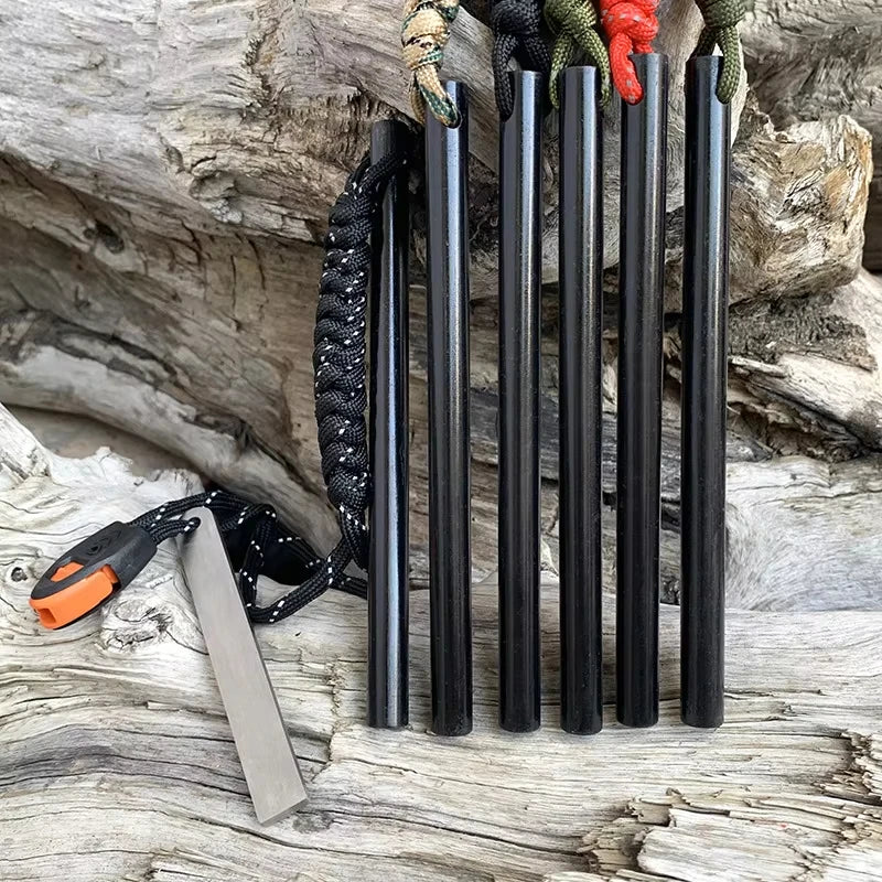 10*150mm Outdoor Flint Magnesium Rod Fire Starting Tool