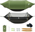 3-in-1 Waterproof  Lightweight Camping Hammock with Mosquito Net & Rainfly