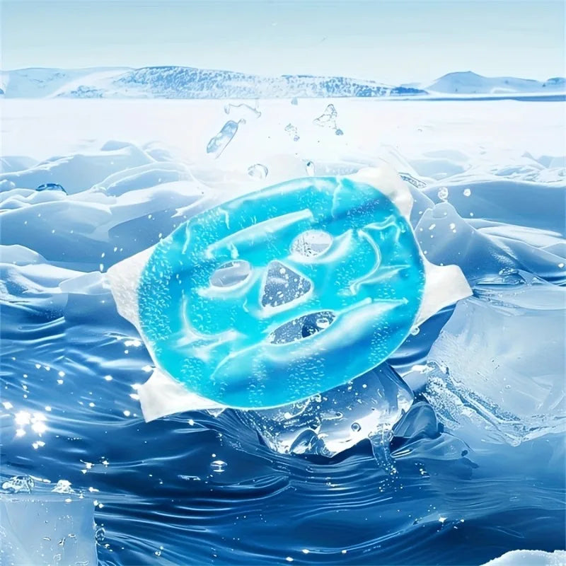 Reusable Gel Masks Pack, Facial Care Ice Bags Hot Cold Treatment, Stress Relief