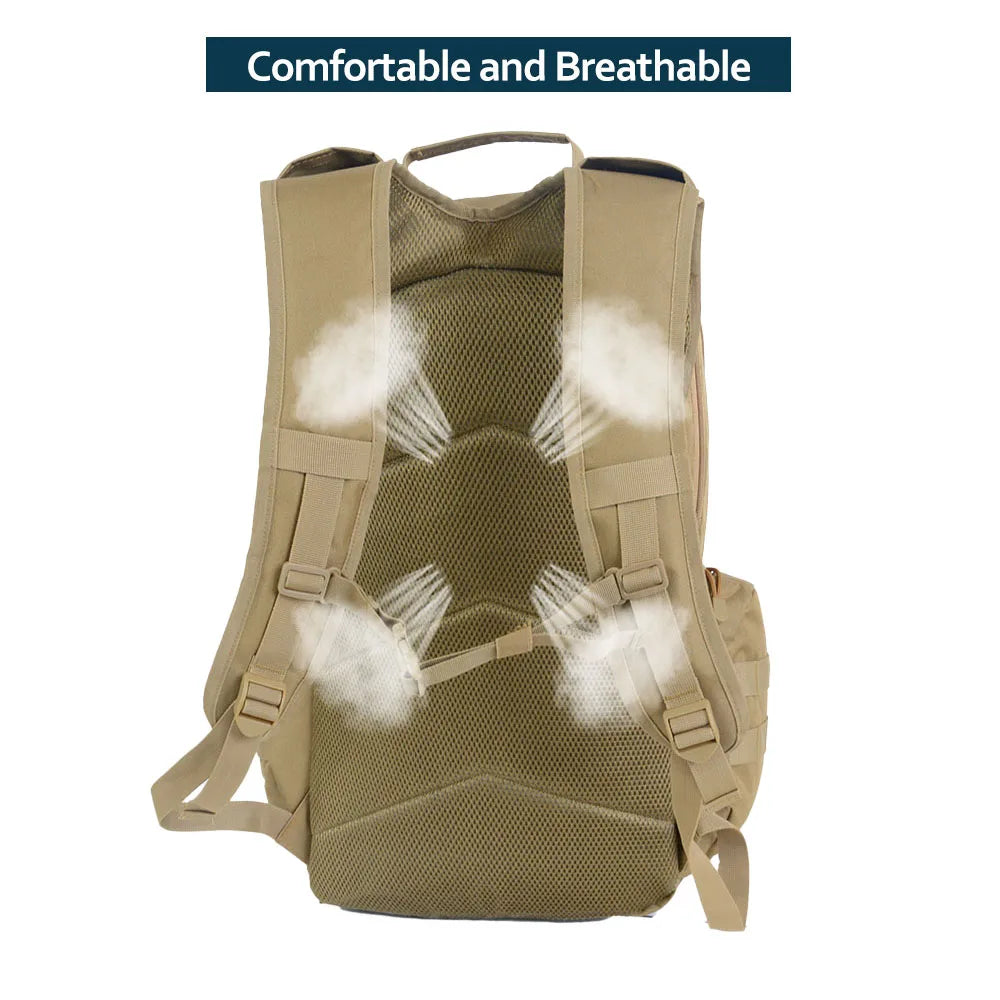 45L Waterproof Fishing Hunting Backpack