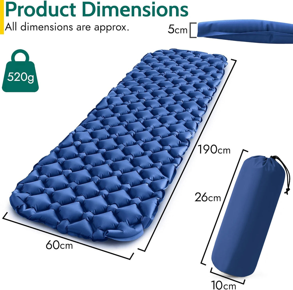 Sleeping Pad Ultralight Air Cushion Camping Inflatable Mat