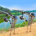 Automatic Spring Fishing Rod Holder (Stainless Steel)