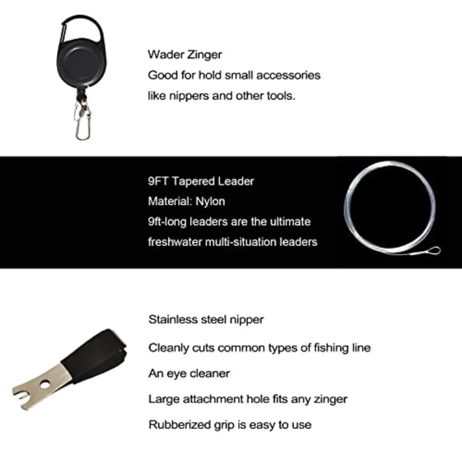 Extreme Fly Fishing Rod and Reel Combo Kit